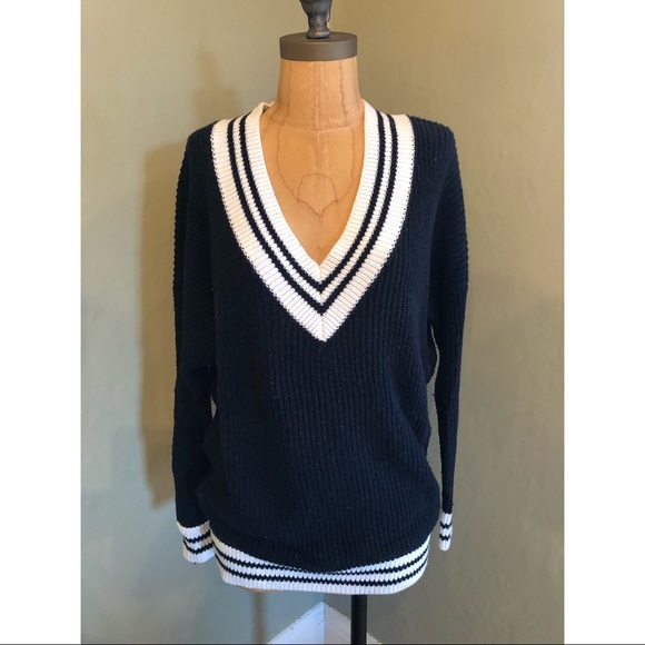 Abercrombie & Fitch Sweaters - Abercrombie & Fitch Oversized Varsity Sweater
